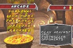 Mortal Kombat Deadly Alliance screenshot 4 for GameBoy Advance